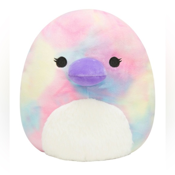 NWT in plastic JUMBO rainbow Brindall Squishmallow Platypus 24 inch S24 #1425 XL - Picture 4 of 5